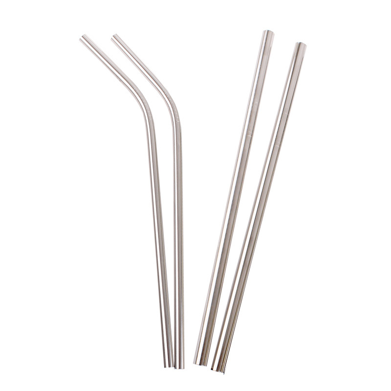 Stainless Steel Reusable Straw - Silver