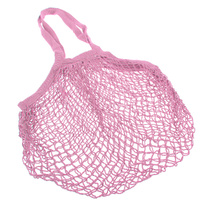 100% Cotton String Carry Bag - Pink