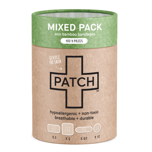 PATCH Bamboo Wound Strips - Mixed Size Value Pack 